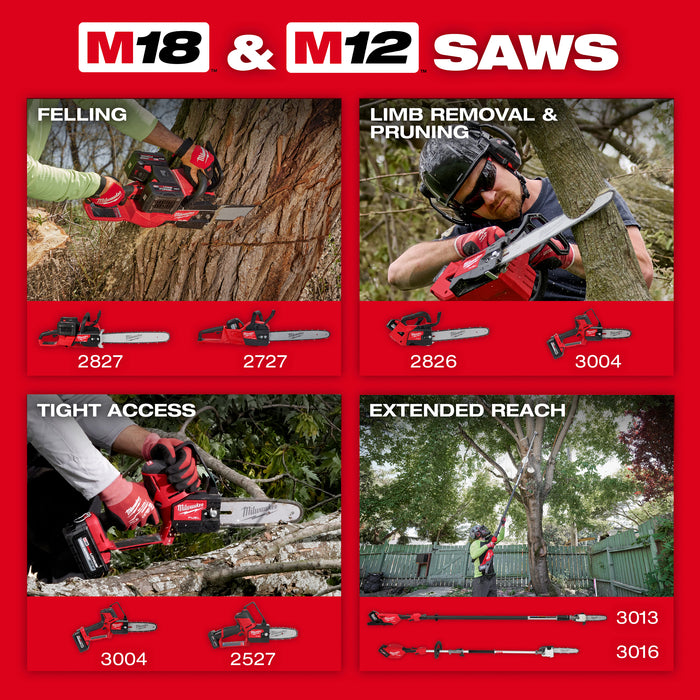 Milwaukee 2826-21T M18 FUEL™ 14" Top Handle Chainsaw Kit