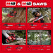 Milwaukee 2826-21T M18 FUEL™ 14" Top Handle Chainsaw Kit