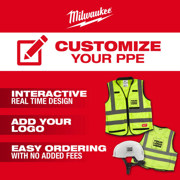 Milwaukee 48-73-1210 BOLT™ Black Front Brim Vented Hard Hat w/4pt Ratcheting Suspension (USA) - Type 1, Class C