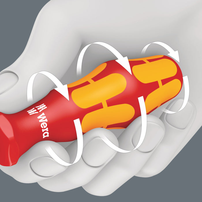 Wera 160 i VDE Insulated screwdriver for slotted screws, 1.6 x 10 x 200 mm 05006140001, view 9