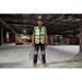 Milwaukee 48-73-5051 Class 2 High Visibility Orange Performance Safety Vest - S/M