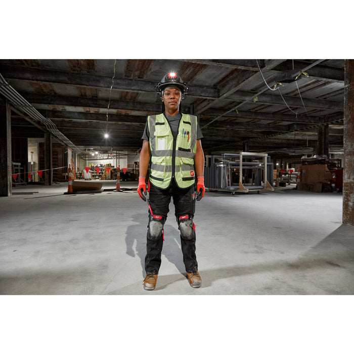 Milwaukee 48-73-5052 Class 2 High Visibility Orange Performance Safety Vest - L/XL