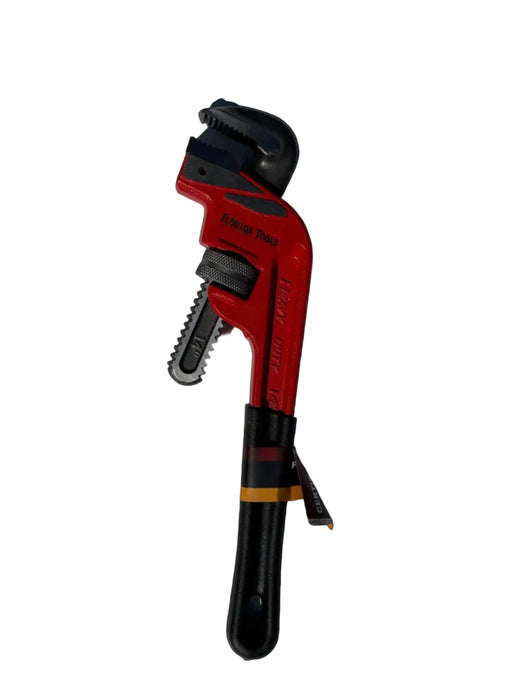 Florida Tools 14 inch Drop Forged Steel Heavy Duty Pipe Wrench - 45 Degree Offset