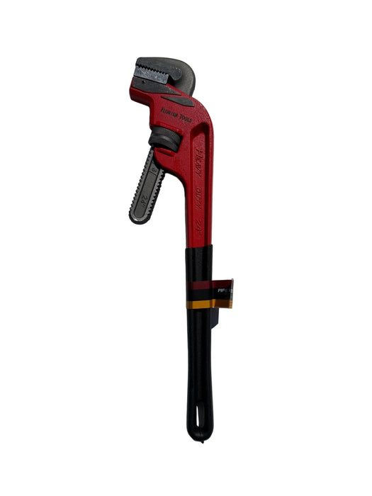 Florida Tools 24 inch Drop Forged Steel Heavy Duty Pipe Wrench - 45 Degree Offset