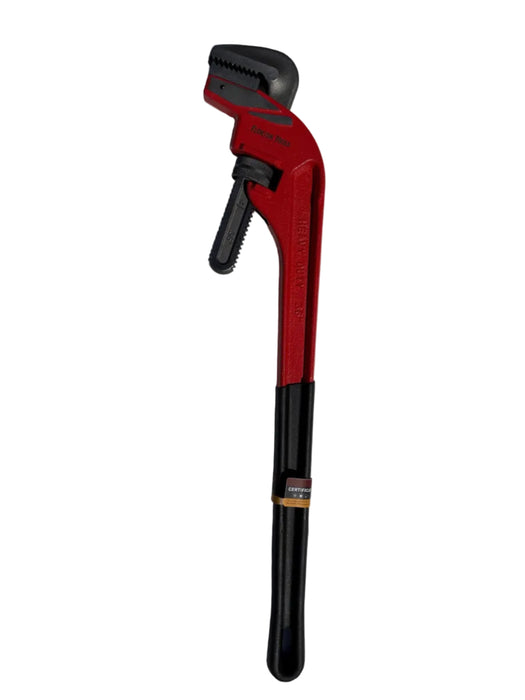 Florida Tools 36 inch Drop Forged Steel Heavy Duty Pipe Wrench - 45 Degree Offset