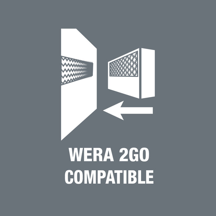 Wera 2go 2 Tool Container, 3 pieces 05004351001, view 8