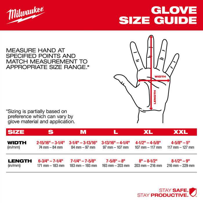 Milwaukee 48-73-8531 Wrecking Work Glove - M