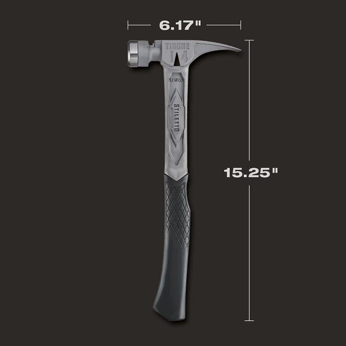 Stiletto 14 Tibone Hammer Sm/Crvd TIB14RSC