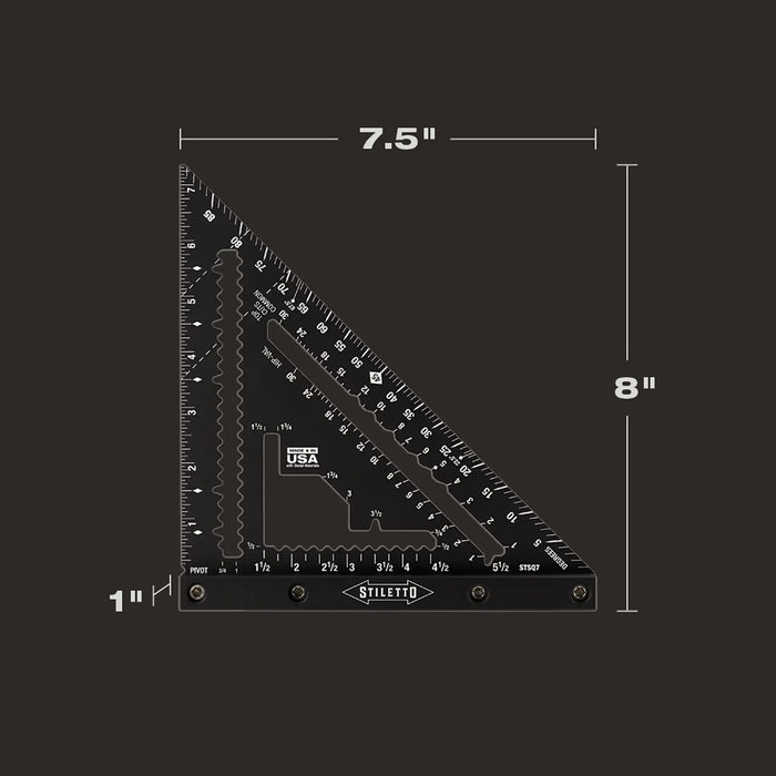 7" Stiletto Carpenter Square STSQ7