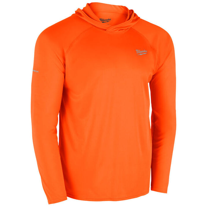 WORKSKIN™ Hooded Sun Shirt - Orange 3X, M550A-3X