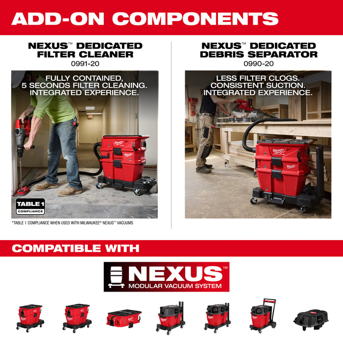 Milwaukee 0991-20 NEXUS™ Dedicated Filter Cleaner