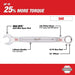 Milwaukee 48-22-9411 11pc SAE Combination Wrench Set