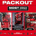 Milwaukee 48-22-8610 PACKOUT™ Tool Box 2-Bin Attachment