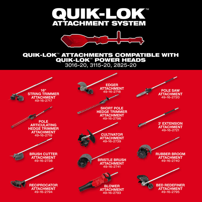 Milwaukee 3016-20PS M18 FUEL™ QUIK-LOK™ Pole Saw