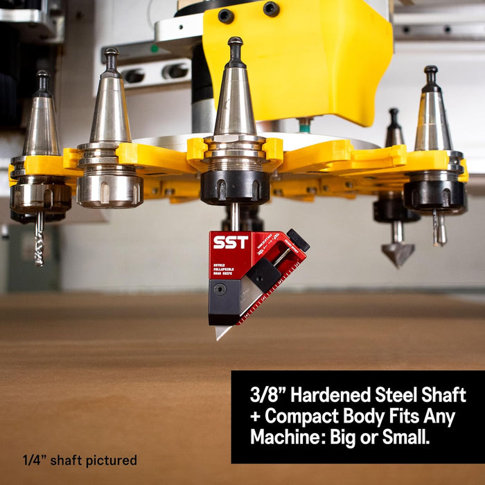SST012-02 CNC Adjustable Drag Knife - 3/8 Inch Shank