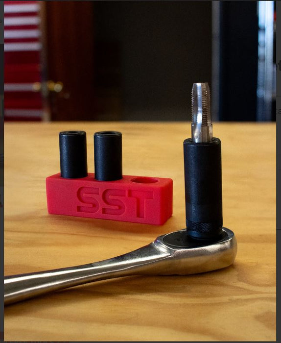 SST015-XL  Impact Large Tap Socket Set 3pc with Silicone Socket Rail  1/2In. Drive