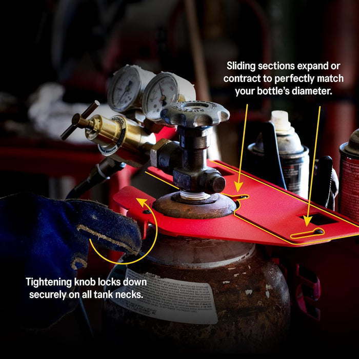 SST019-1  Welding Bottle Organizer (Standard Shelf)