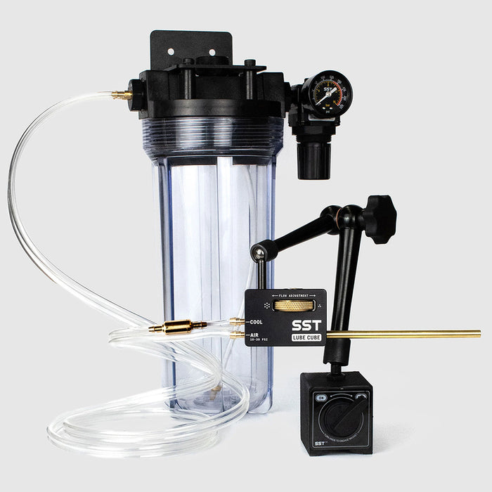 SST021-1  LUBE CUBE -CNC and Drill Single Nozzle Coolant Mister System