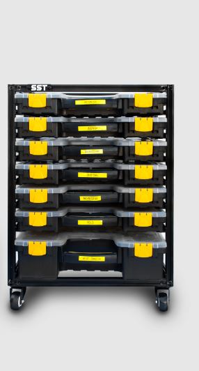 SST036-560x425  Parts Bin Organizer (560mm , 8 Bin)