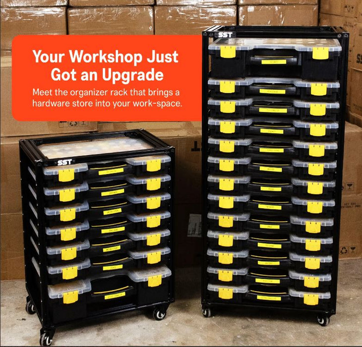 SST036-560x425  Parts Bin Organizer (560mm , 8 Bin)