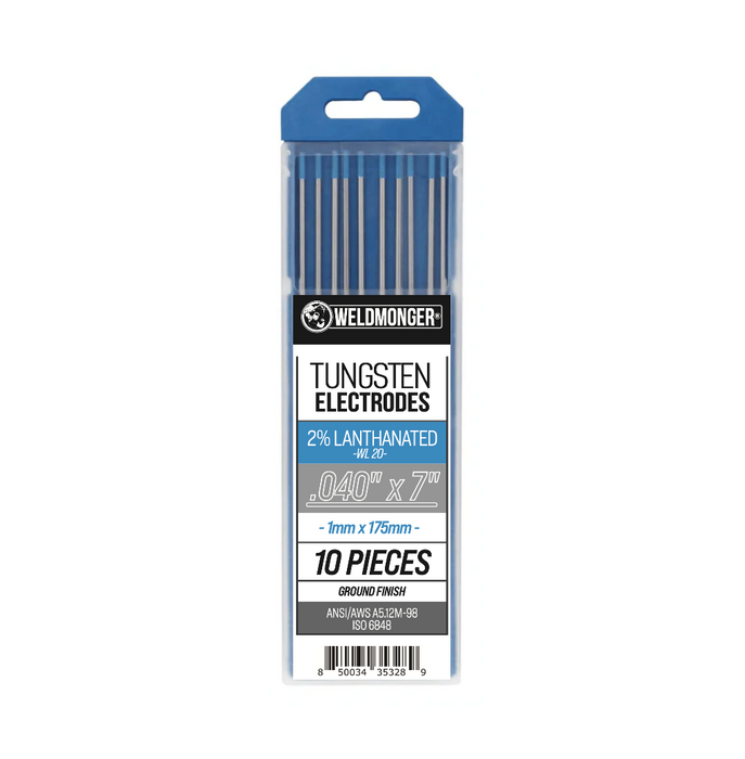Weldmonger® 2% Lanthanated Tungsten, 10/PK