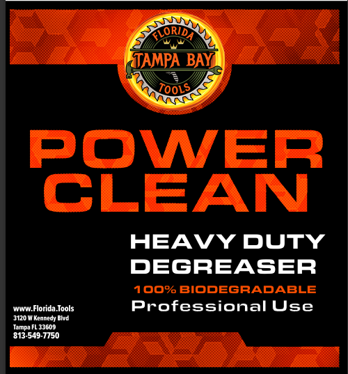 Florida Tools Power Clean Heavy Duty Degreaser 5 Gallons