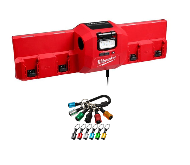 Milwaukee M18 and M12 Gangbox Rapid Charger 48-59-1804
