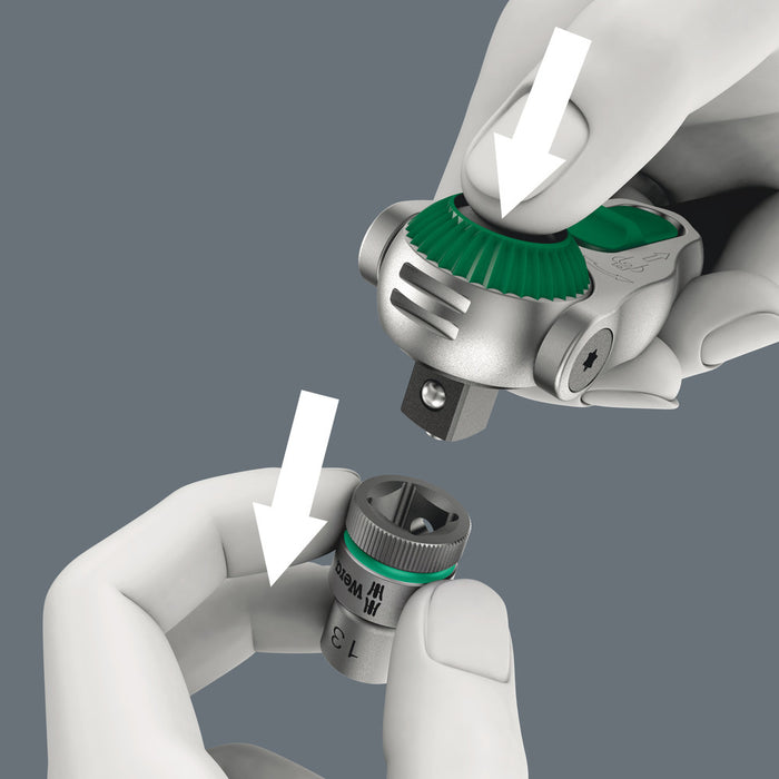 Wera 8000 C Zyklop Speed Ratchet with 1/2" drive, 1/2" x 277 mm 05003600001, view 9