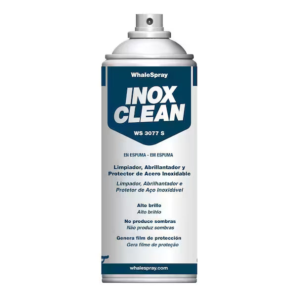 3077S0020 WhaleSpray 3077 Inox Stainless Steel & Aluminum Cleaner, Spray, 6PK