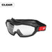Milwaukee Vented Goggles - Clear Dual Coat Lens, 48-73-2062, main product view