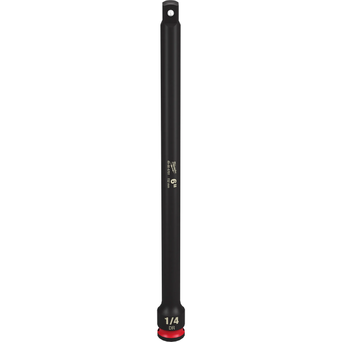 Milwaukee SHOCKWAVE™ Impact Duty 1/4in. Drive 6in. Extension, 49-66-6701, main product view