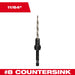 Milwaukee #8 Sizes X 11/64 in. D Black Oxide Countersink Bit 1 pc 48-13-5001, main product view
