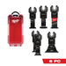 Milwaukee Universal Fit Open-Lok High Carbon Steel Multi-Tool Oscillating Blade Set 6 pc 49-10-9112, main product view