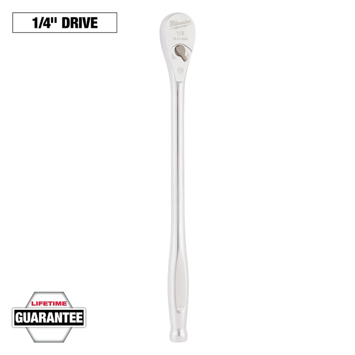 Milwaukee 1/4 in. drive SAE Ratchet 90 teeth 48-22-9005, main product view
