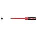 Milwaukee 1/4in. Slotted - 6in. 1000V Insulated Screwdriver 48-22-2221, main product view