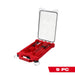 Milwaukee 9pc Saw Chain Sharpening Set with PACKOUT™ Low-Profile Compact Organizer, 49-16-2880, main product view