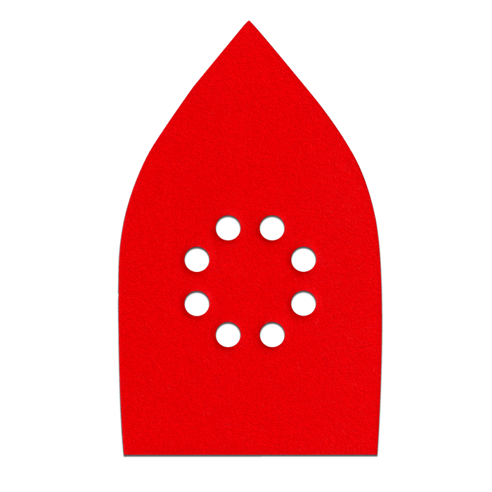 Diablo DCTDET180H05G 4-3/16" x 6-3/4" 180-Grit Hook & Lock™ MegaMouse Detail Sanding Sheets (5-pk) - Main image