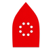 Diablo DCTDET180H05G 4-3/16" x 6-3/4" 180-Grit Hook & Lock™ MegaMouse Detail Sanding Sheets (5-pk) - Main image