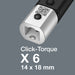 Wera Click-Torque X 6 torque wrench for insert tools, 80-400 Nm, 14x18 x 80-400 Nm 05075656001, view 4