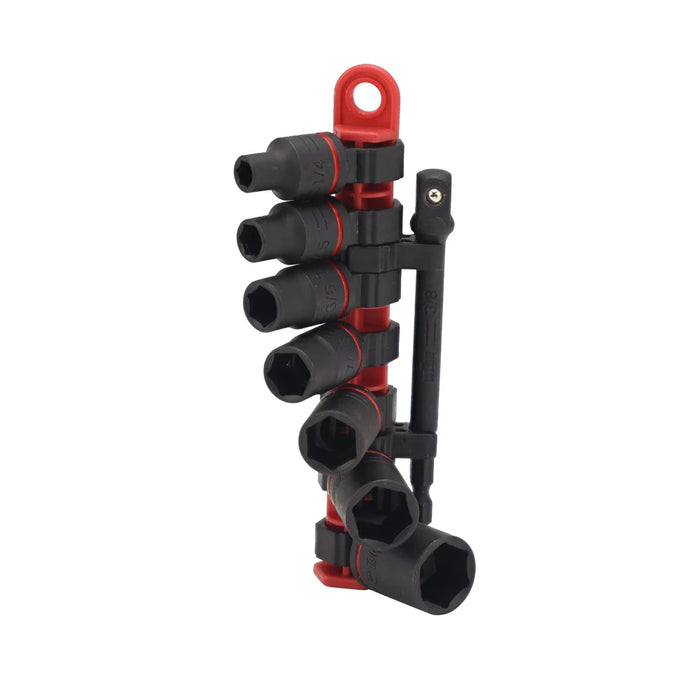 8 Piece 3/8 Drive SAE Impact Socket Set 72093