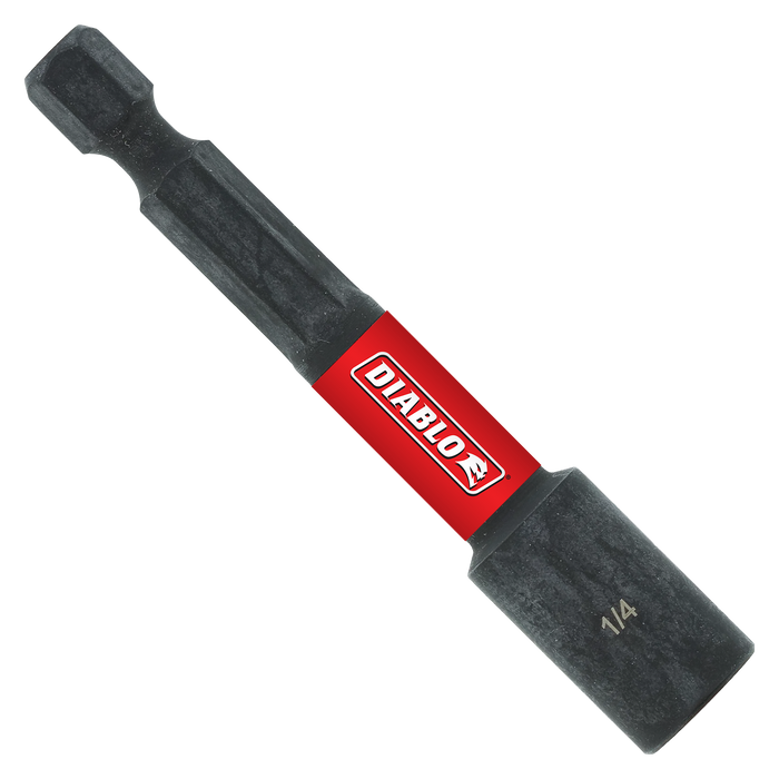 Diablo DNTSL14B 1/4" x 2-9/16" Magnetic Nut Driver (Bulk) - Main image
