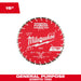 Milwaukee 16in. DIAMOND MAX™ Segmented Turbo, General Purpose Diamond Blade, 49-93-9016, main product view