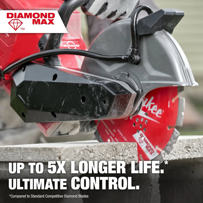 Milwaukee 9" DIAMOND MAX™ Segmented Turbo, General Purpose Diamond Blade 49-93-9009