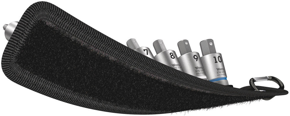 Wera Belt B 2 Zyklop In-Hex-Plus bit socket set with holding function, 3/8" drive, 8 pieces 05003971001, view 2