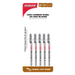 Diablo DJT101AO5 3-1/4" 20TPI High Carbon Steel Jig Saw Blade Set for Wood (5-pk) - Package image