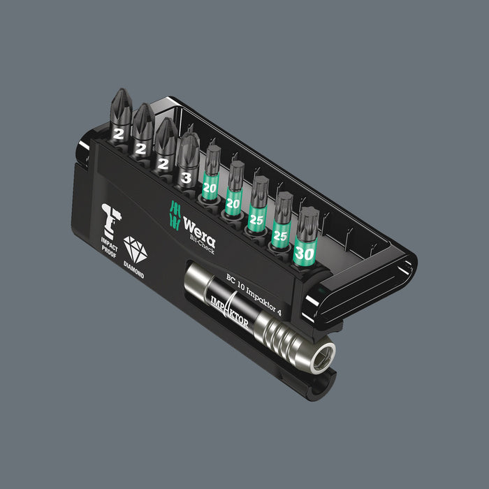 Wera Bit-Check 10 Impaktor 4, 10 pieces 05057417001, view 3