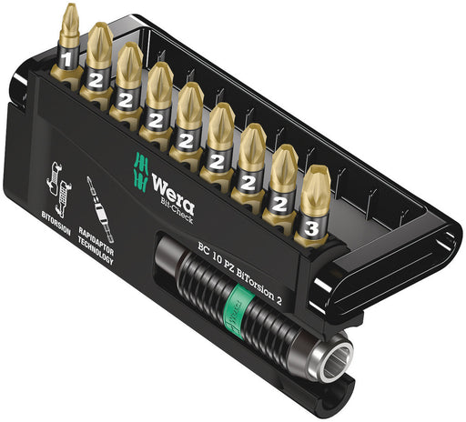 Wera Bit-Check 10 PZ BiTorsion 2, 10 pieces 05347153001, view 2
