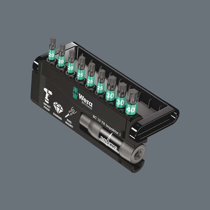 Wera Bit-Check 10 TX Impaktor 1, 10 pieces 05057688001, view 3