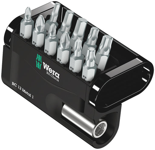 Wera Bit-Check 12 Metal 1 SB, 12 pieces 05136393001, view 2
