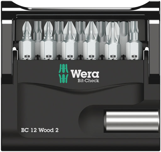 Wera Bit-Check 12 Wood 2, 12 pieces 05057422001, view 2